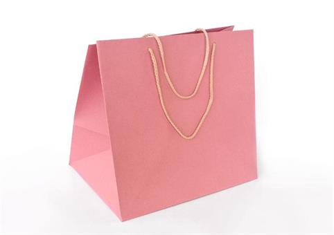 SHOPPER COLOMBA cm.35x32 H.25 Rosa